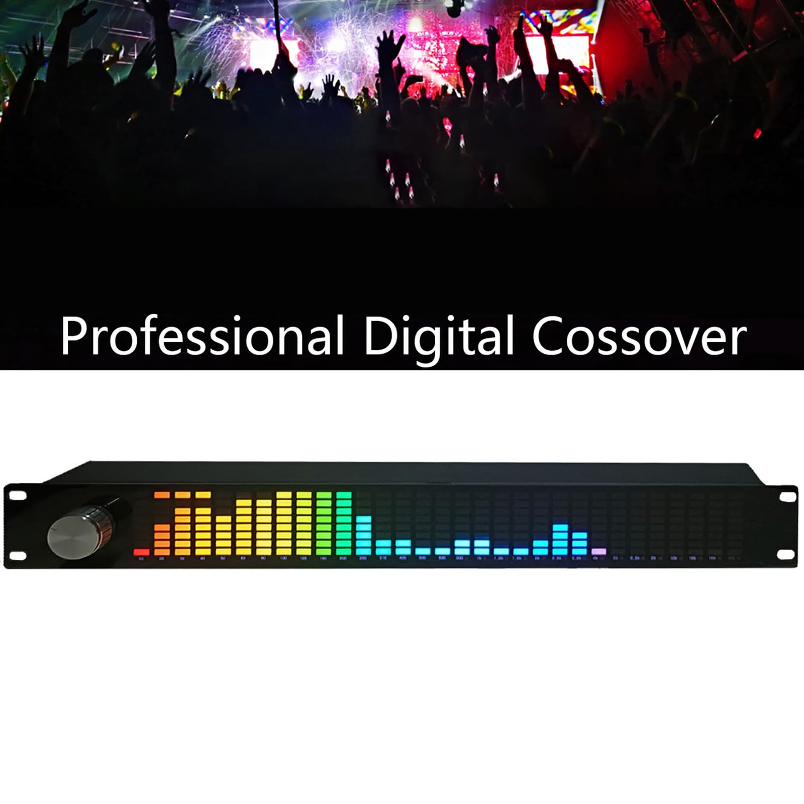 VU Meter Audio Grafico, Visualizzazione Dello Spettro Musicale, Equalizzatore Digitale A 15 Bande A Doppio Canale, Display A Colori A 31 Bande Controllato Da AGC - 6