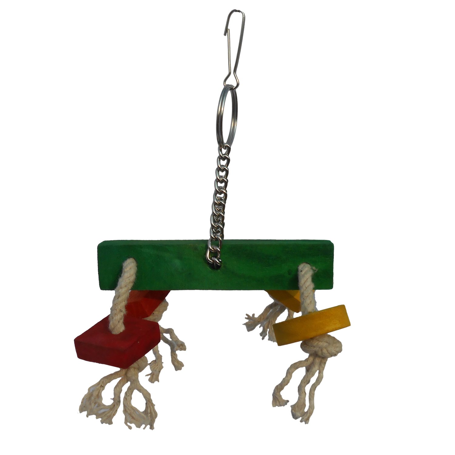 KSK Bird Wood Chew Toy Parrot Hanging Wooden Blocks Cage Grinding Bead Toy for Budgies Parakeet Cockatiel Conure Lovebirds (Green) (B01N3K37J6) Amazon Price History, Amazon Price Tracker