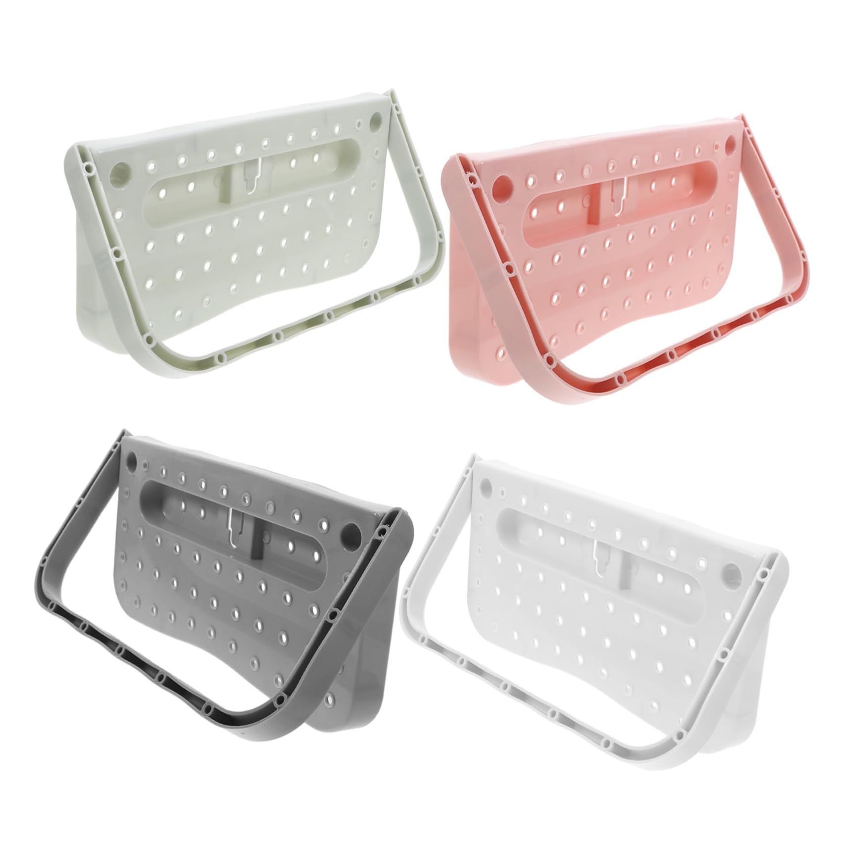 Cabilock Organisateur de Chaussures Pliable Mural 4 Pièces en Plastique pour Maison, Support Suspendu pour Sneakers et Chaussures D'garçon et Filles, Rangement Pratique et Gain de Place