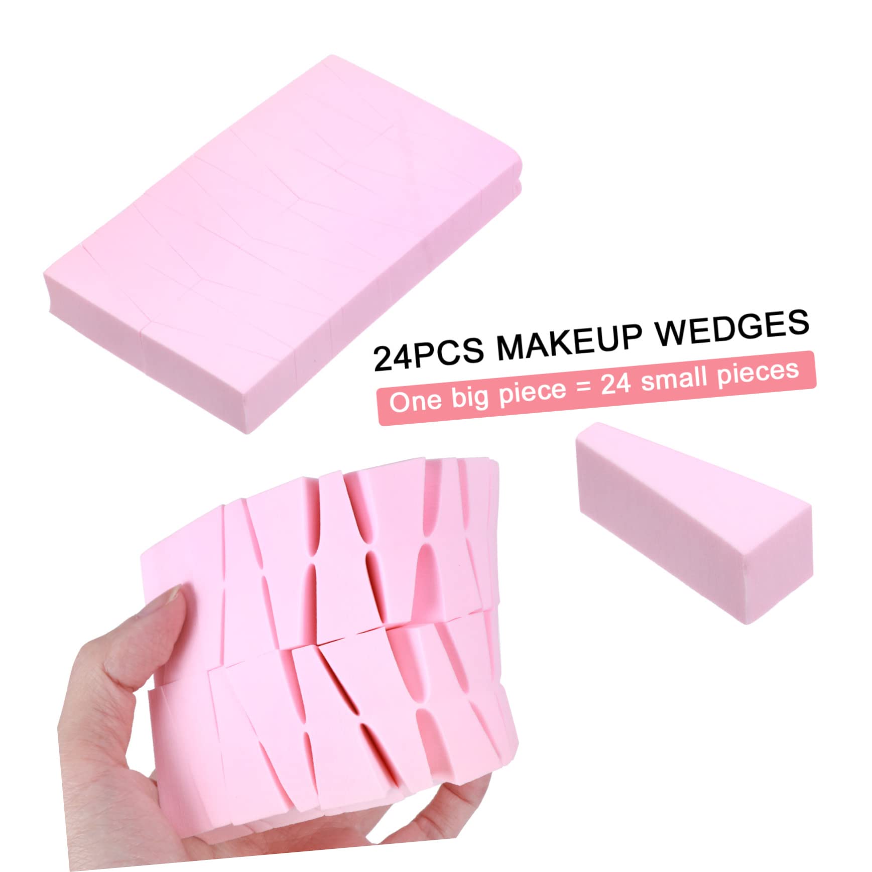 POPETPOP 216pezzi Spugne Per Trucco Triangolari Per Fondotinta Liquido Applicatori Riutilizzabili e Resistenti Per Make-up Professionale e Uso Quotidiano
