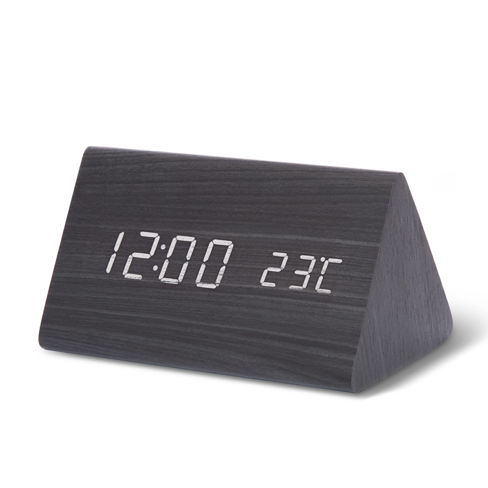 Buy Digital Alarm Clock for Bedroom with LED Display, Battery Powered
