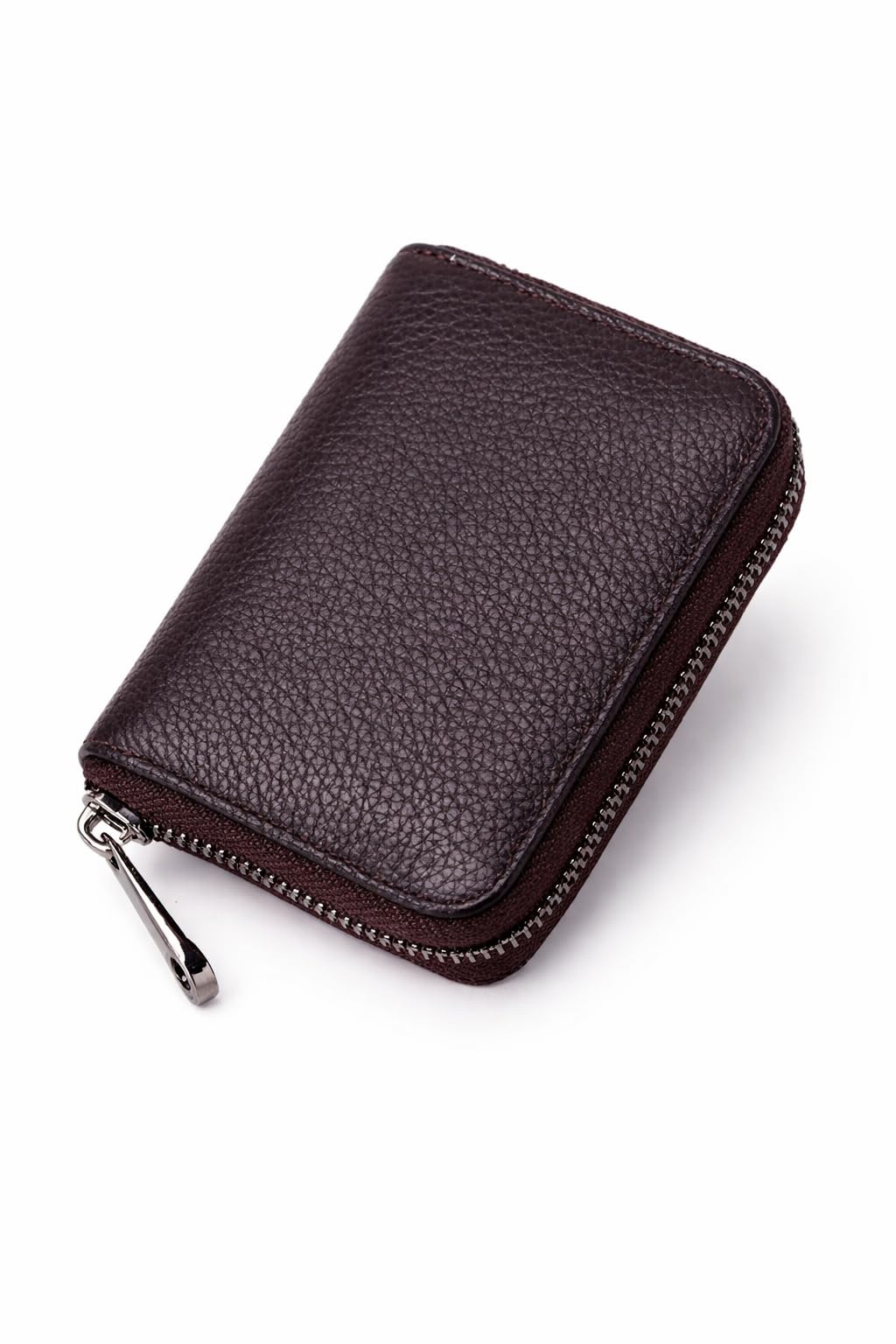 mind2 Genuine Leather Card Holder Wallet for Man & Women, RFID Protected ATM/Credit Card Holder Wallet for Men with 12 Slots, Gift for Men, Father, Husband, Boyfriend - Brown-picture-23