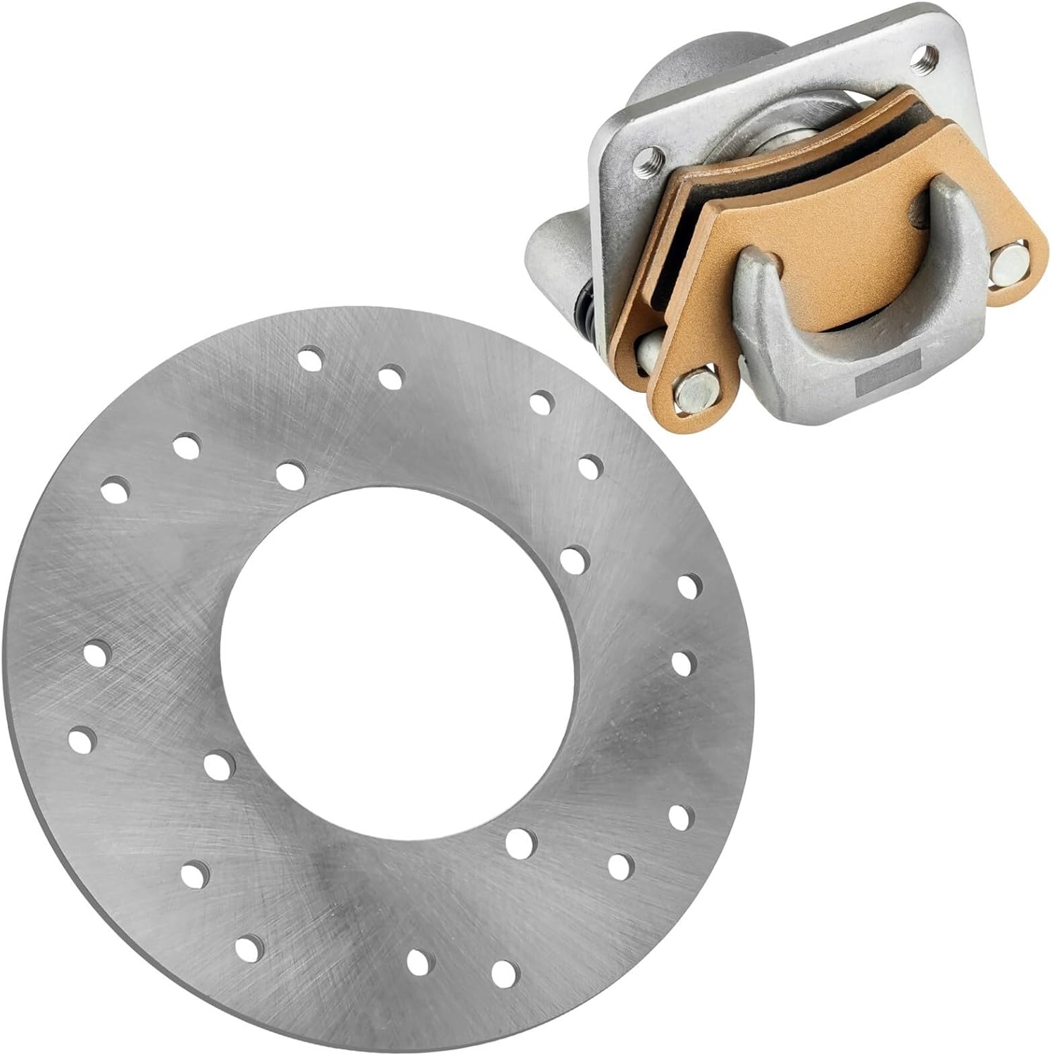 Powersports Replacement Parts for Rear Right Brake Caliper w/Disc for Polaris Ranger 500 2x4 4x4 6x6 2005 w/Pads Mod-C33C-73976