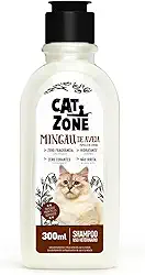 CAT ZONE Shampoo Para Gatos Mingau Aveia - 300 Ml