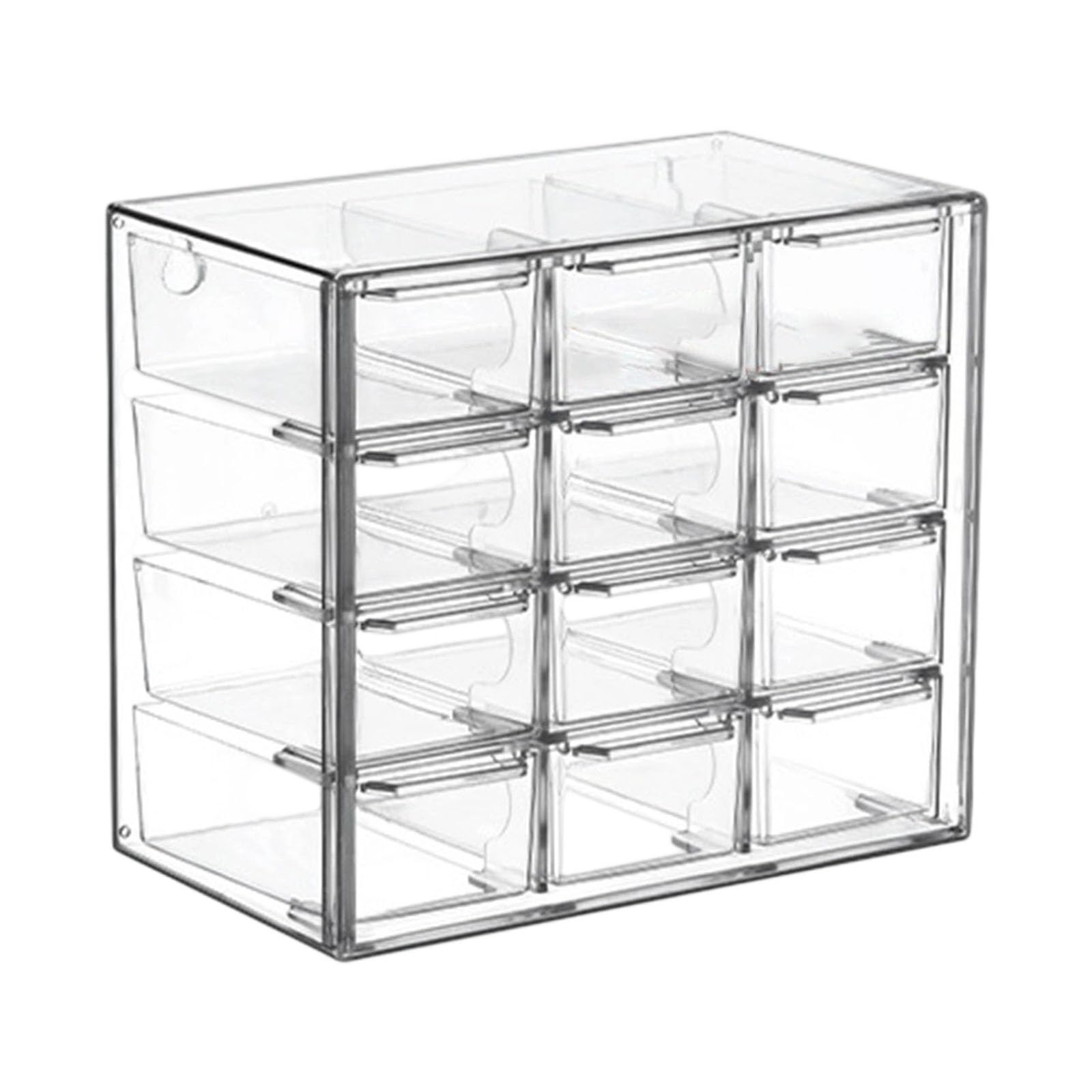 our fave Eyewear Storage Solution Layer Drawer Desktop Cabinet in Clear Acrylic for Home Use Space Saving Organizers