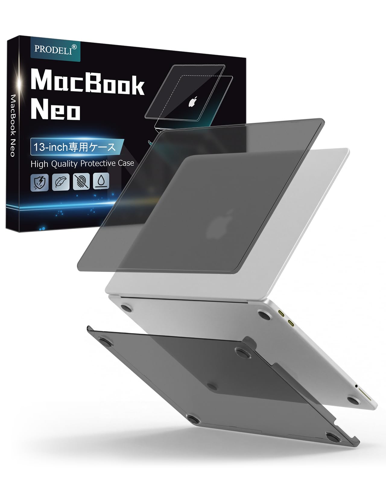 Amazon.co.jp: MacBook Neo 13インチ 専用 ケース マット質感 新しい超