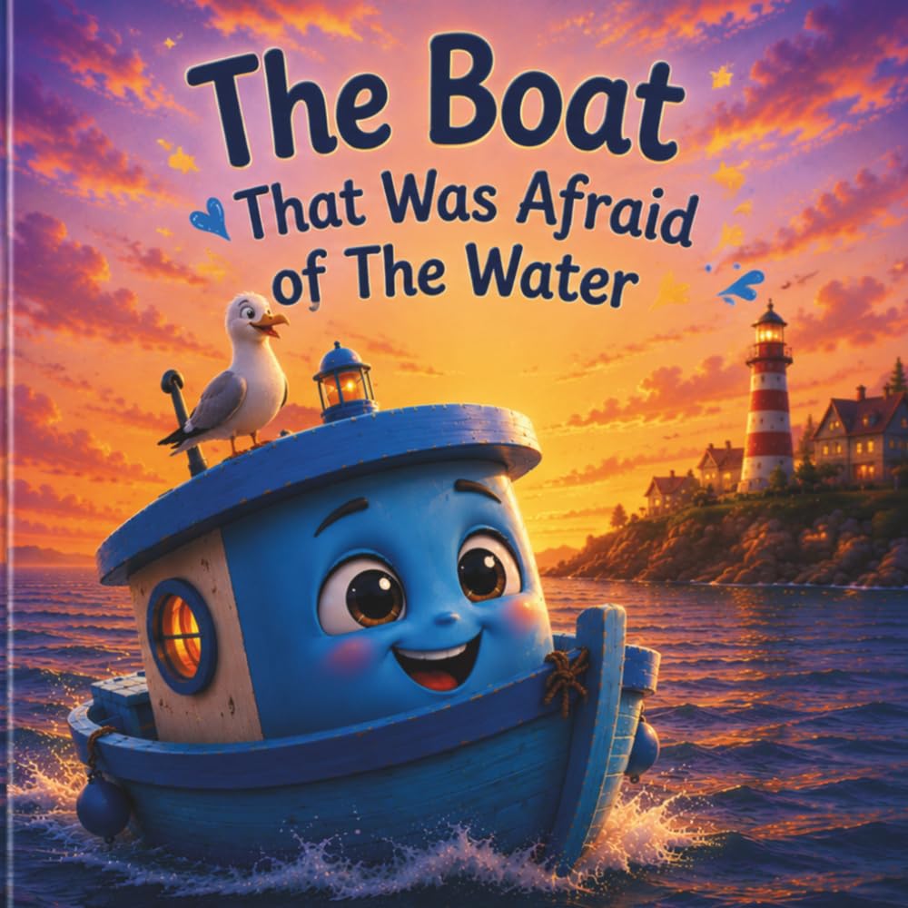 The Boat That Was Afraid of The Water: A Heartwarming Children's Story About Courage, Confidence and Believing in Yourself