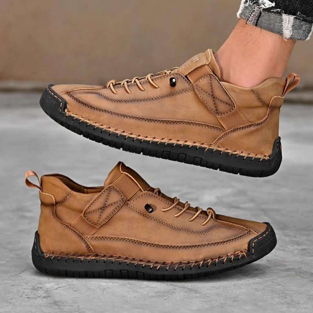 Bequeme, Stützende Sneakers, Fashion Schuhe, Wasserdichter Barfuss Schuhe Ergonomischer, Effektive Unterstützung des Fußgewölbes Weiche, Leichtigkeit, Komfort