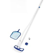 Bestway BW58234-21 Flowclear AquaClean Kit, Pool Filter Vacuum for Clean Water, White