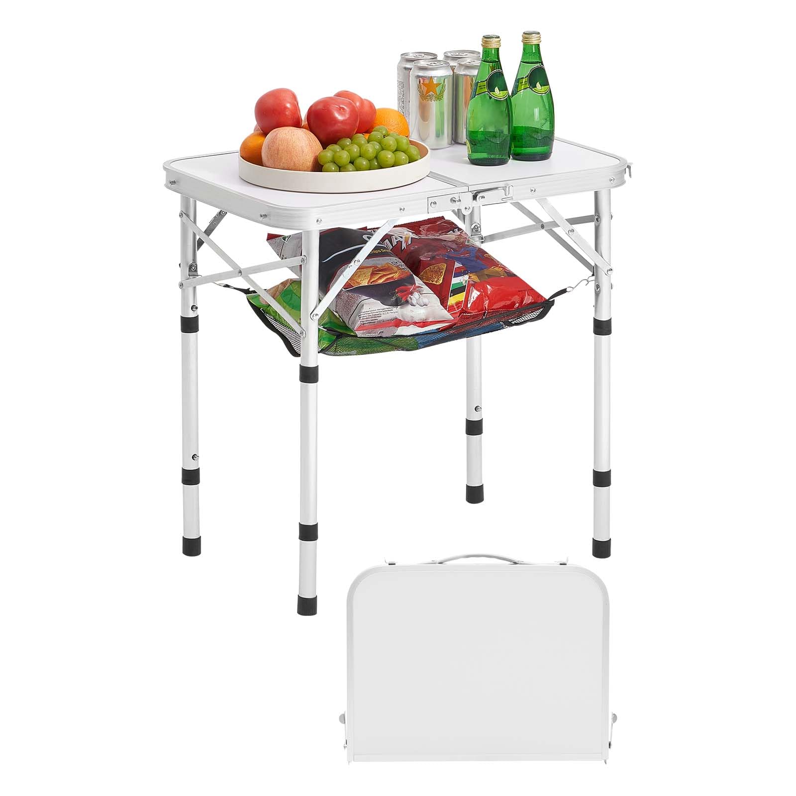 vevor table camping pliante 60x40 cm