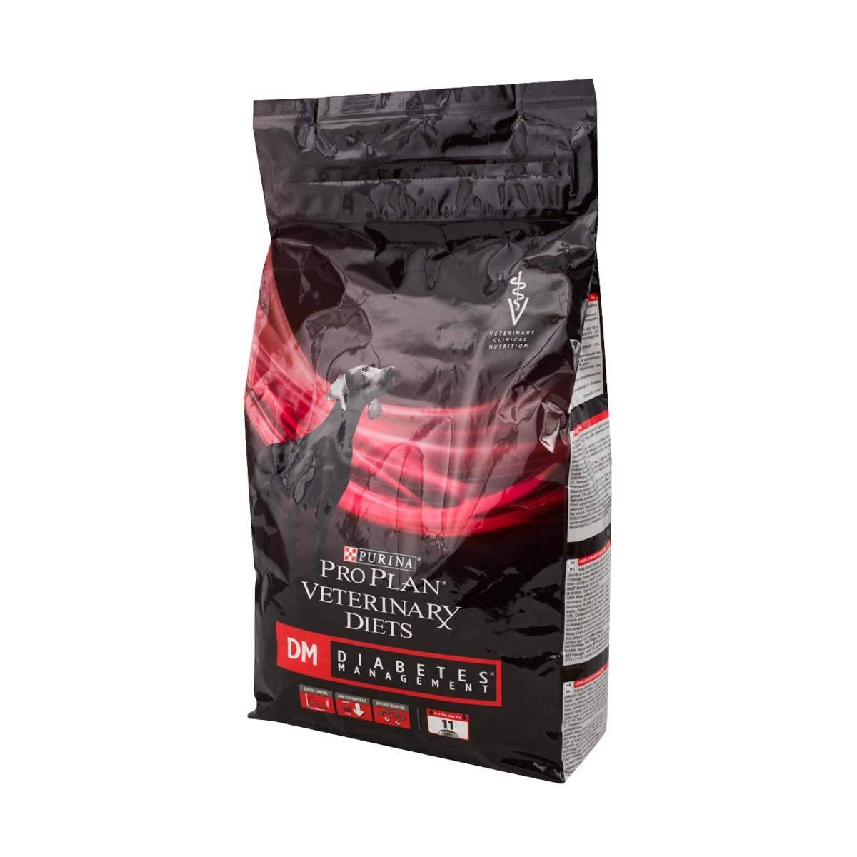 PURINA PRO PLAN VETERINARY DIETS DM Diabetes Management Dry Dog Food - 3kg Bag