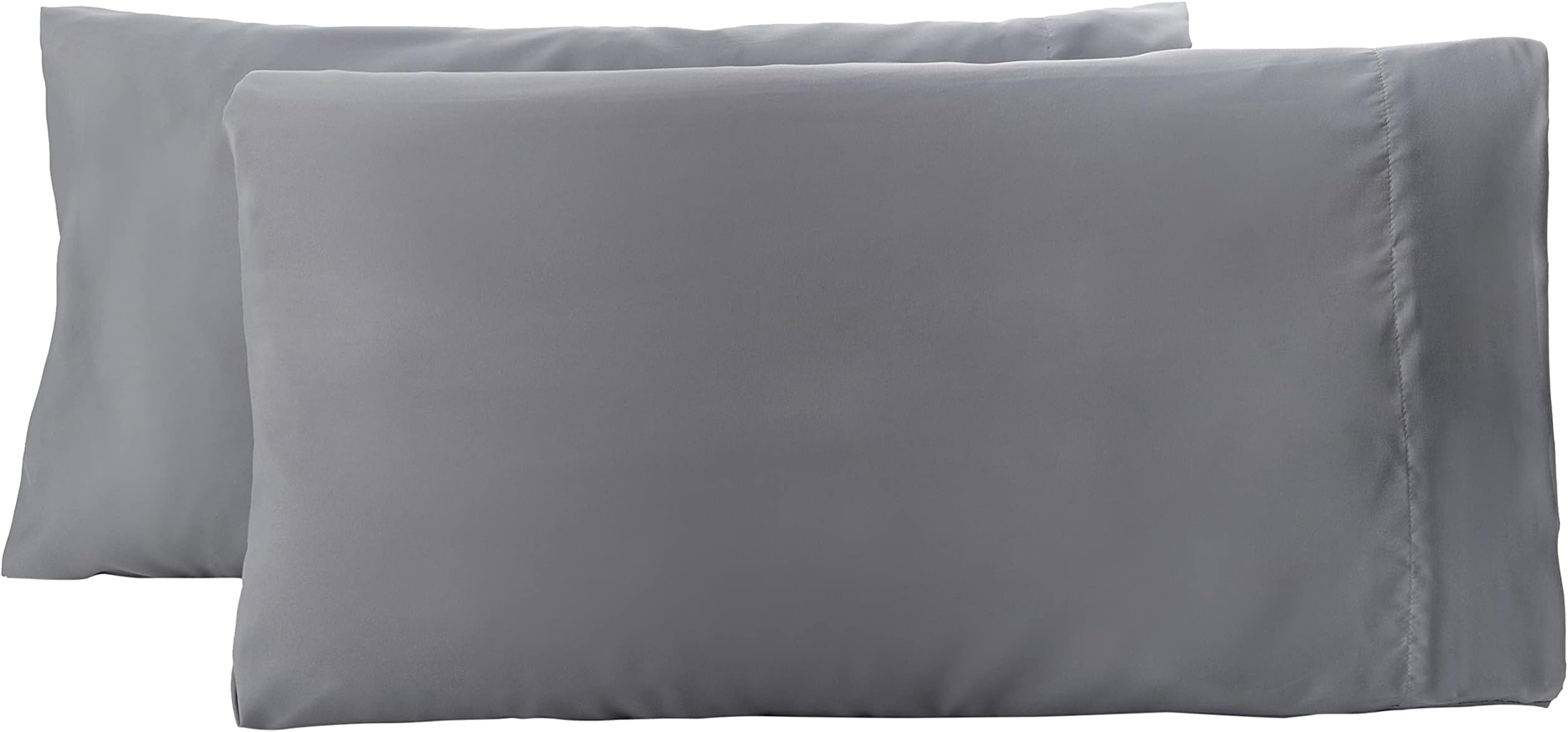 Amazon Basics Pillowcase, Set of 2, Navy Blue, 80 cm L x 50 cm W