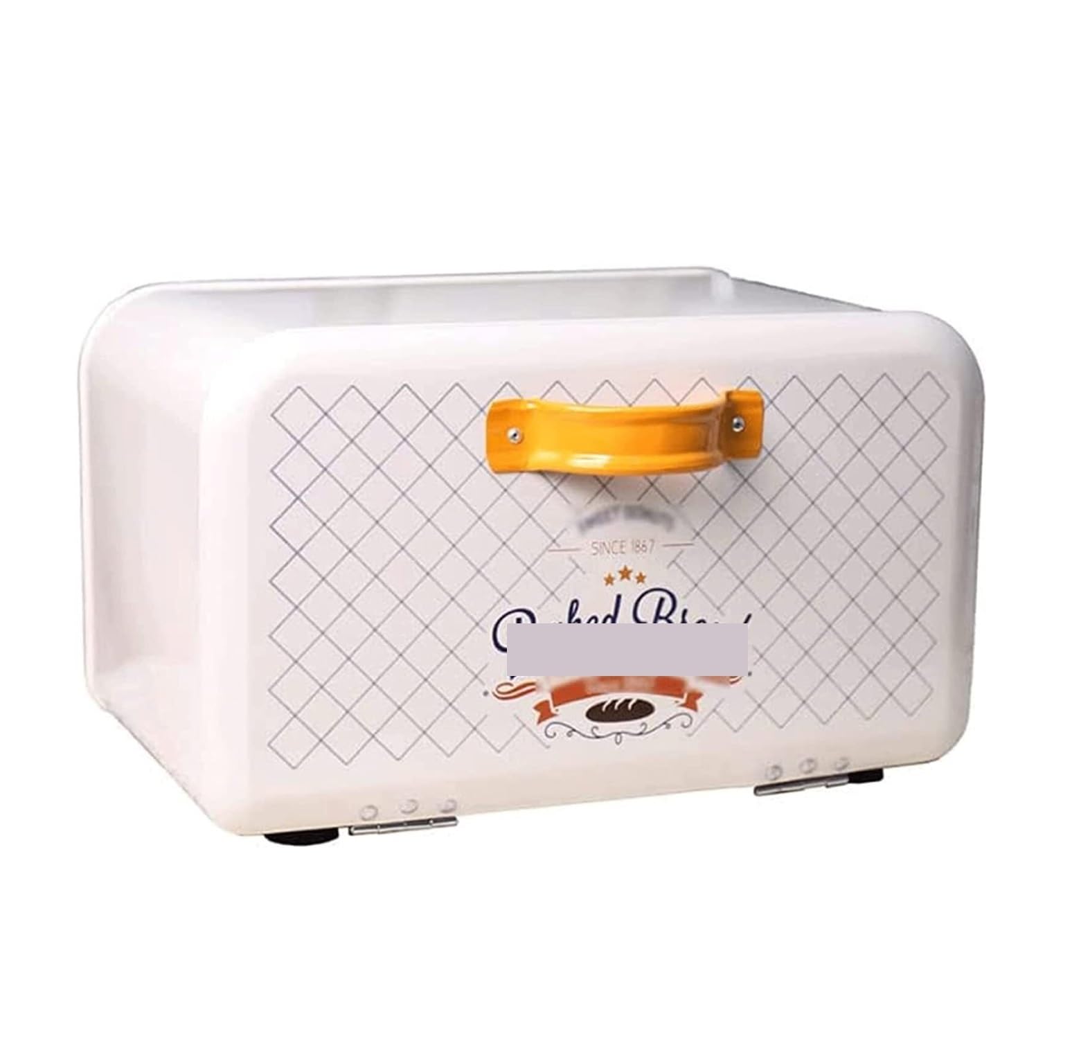 GOOPEEG Bread Bin, Pastries Food Storage Bread Box Metal Bin For Kitchen Decor Multifunctional Dry Container Storage Bin for Fresh Loaves