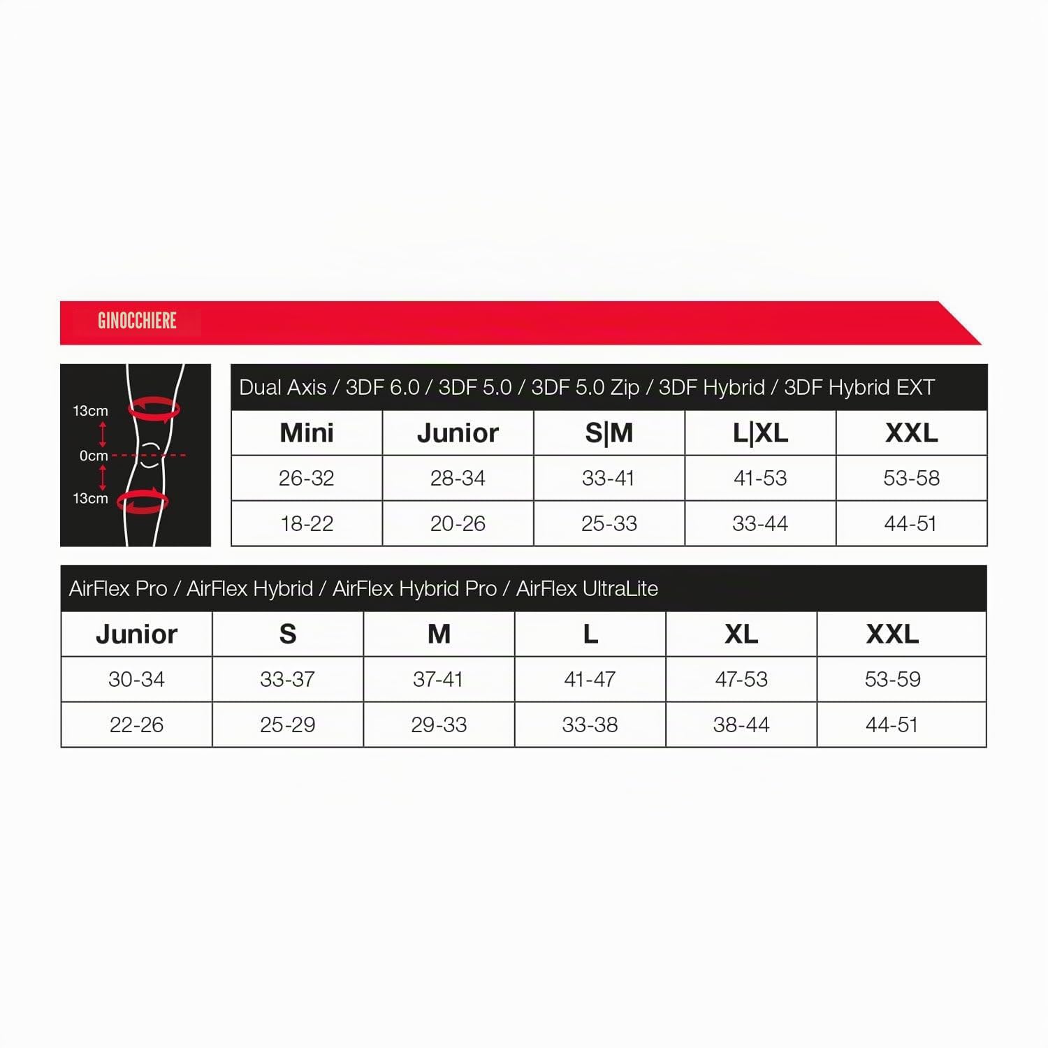 Leatt 3DF 5.0 Jr. - Ginocchiera da Ragazzo