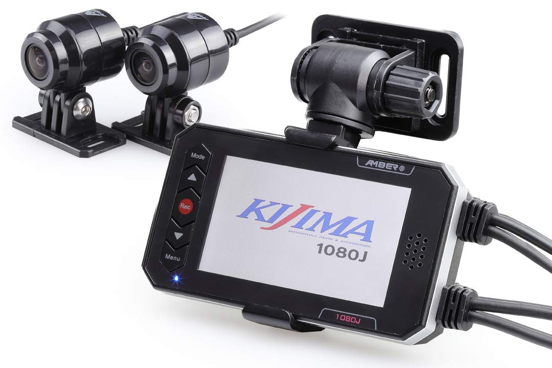 Amazon.co.jp: キジマ(Kijima) バイクパーツ ドライブレコーダー 1080J 