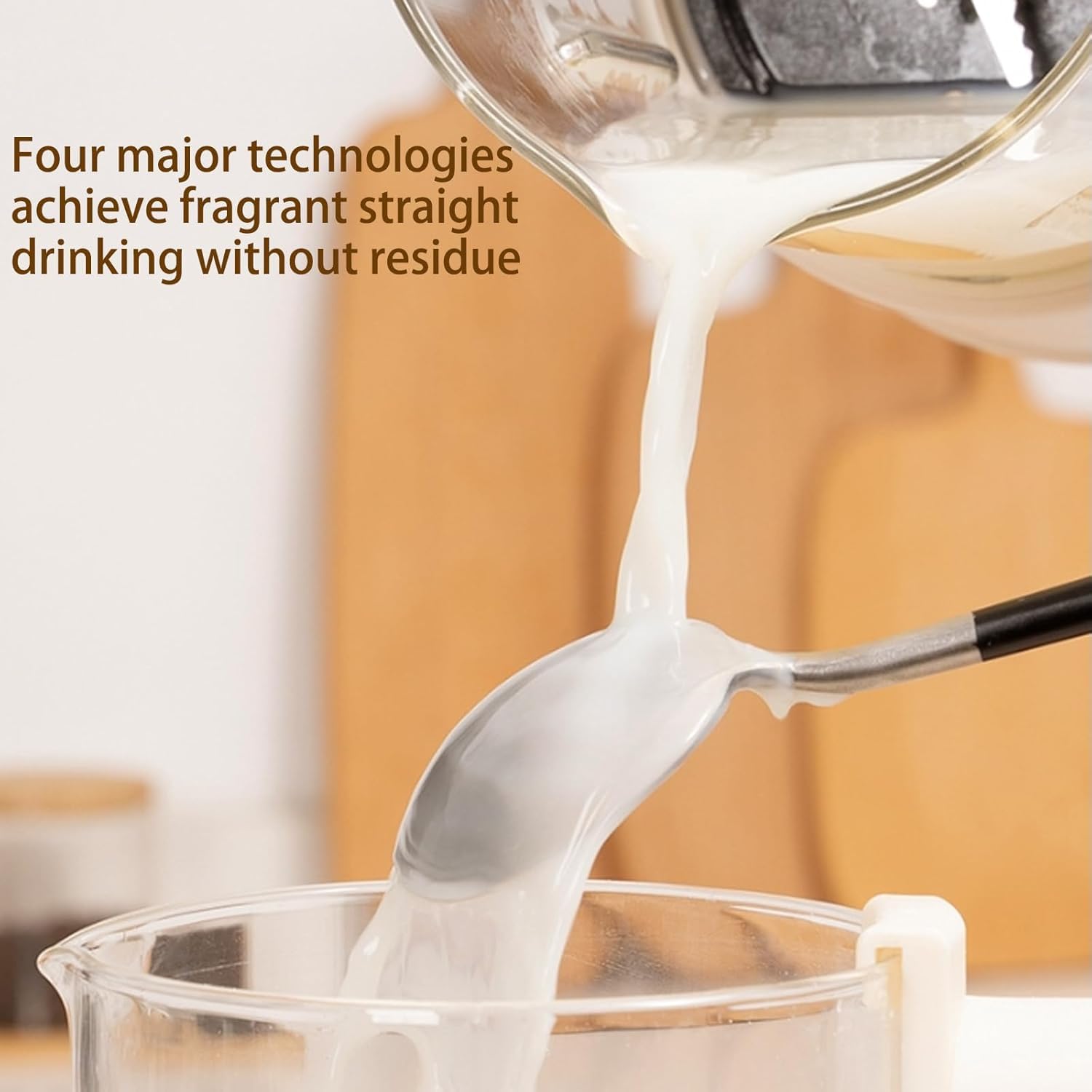 Macchina per il latte di soia, macchina per latte di noci da 1200 ml per mandorle, avena, cocco, latte vegetale, autopulente, timer da 12 ore, bevande senza latticini