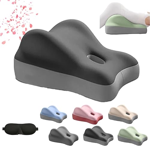 Cojín de glúteos para parejas, almohada de intimidad de cadera para pareja, cojín ergonómico de cuña de espuma viscoelástica, diseño de cuerpo