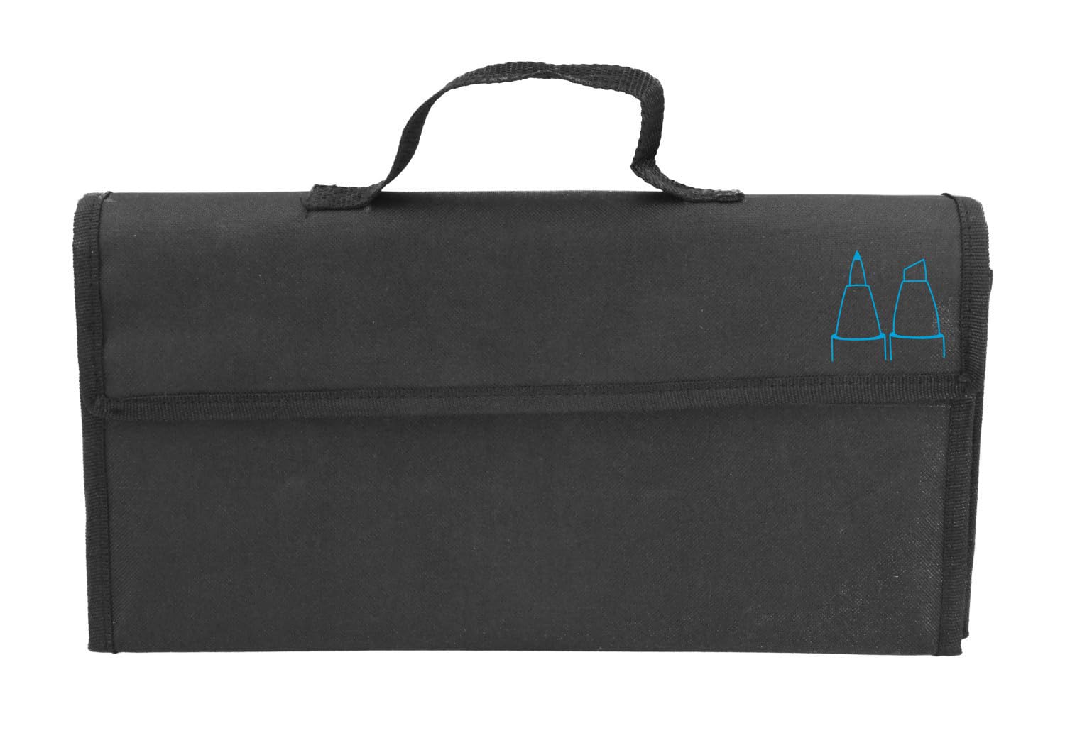 GRAPH'IT Empty Easel Storage Bag for 72 Alcohol Markers SA41702, Black