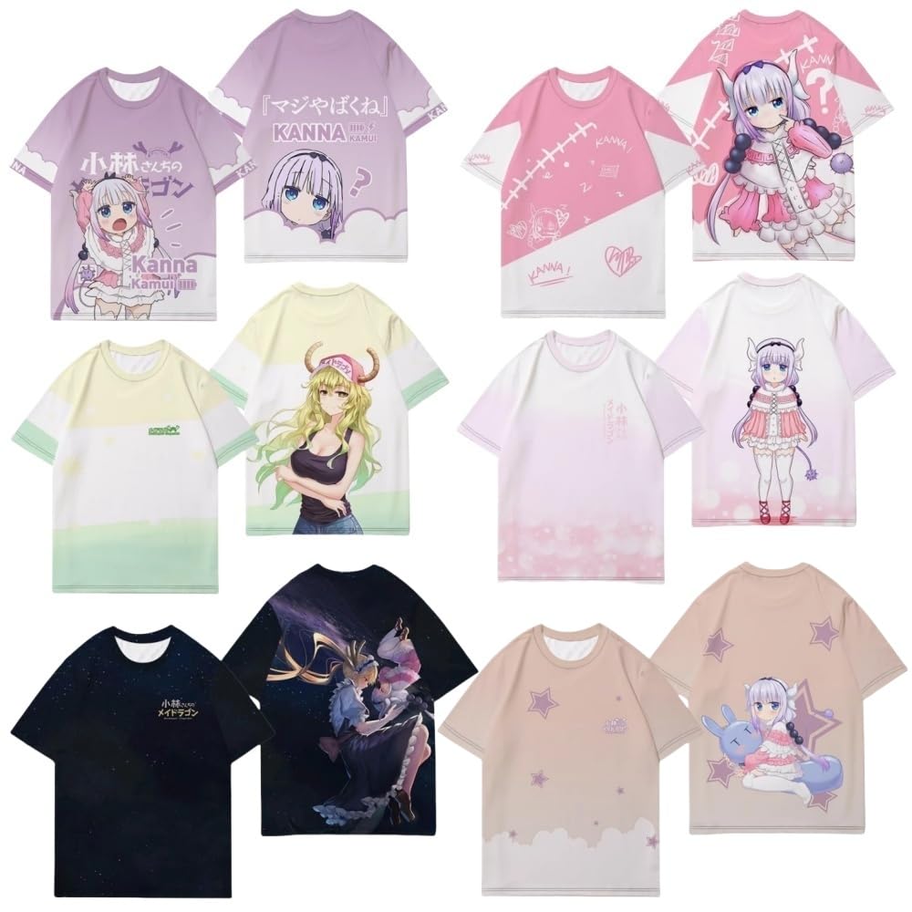 中日ドラゴンズ メイドラゴン カンナ Tシャツ Amazon.co.jp: WRTY 小林さんちのメイドラゴン Tシャツ カンナ