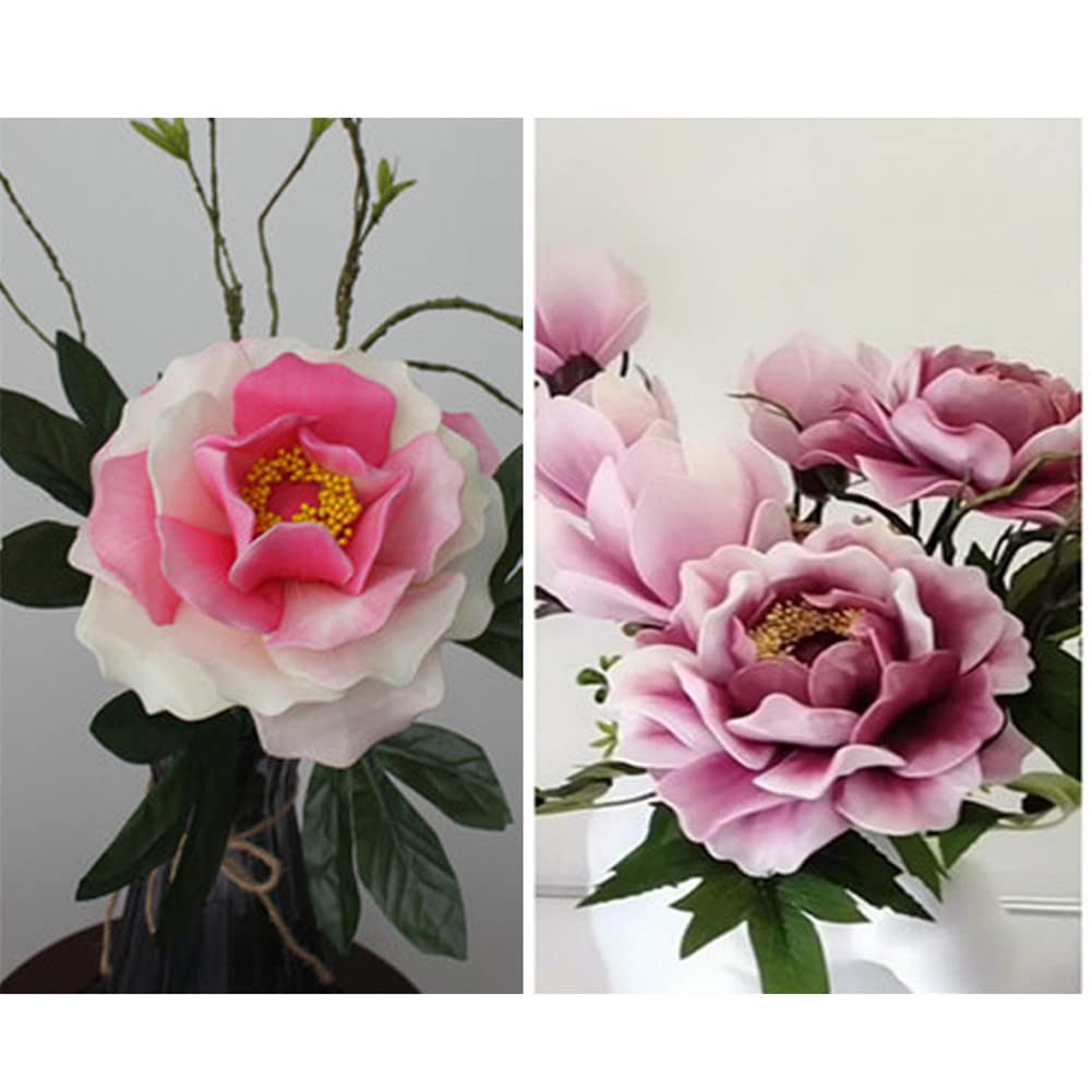 GIVBRO Gradiente Nylon Calza Fiore Materiale Addensare DIY Tessuto di maglia per Bouquet Floreale Bambola Vestiti Che Fanno A Mano Accessori, 2 Pezzi (#F