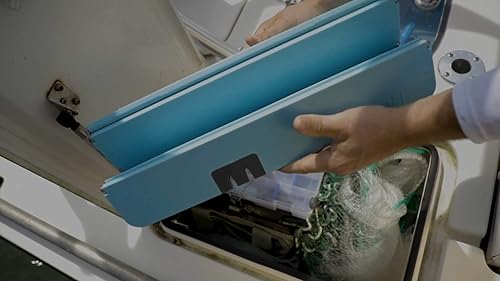 Miniatura 3 de Tabla de cortar Stowaway tabla de cortar plegable diseñada para plegar, bloquear y guardar fácilmente en cualquier lugar.