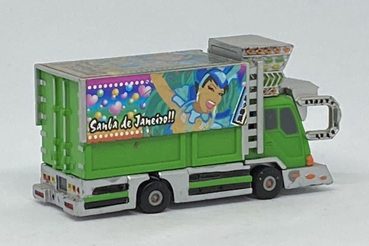 カプセル 爆走トラッカー トラック型ミニカー 22台セット デコトラ Amazon | カプセル 爆走トラッカー 中型 箱車 グリーン 緑 デコトラ
