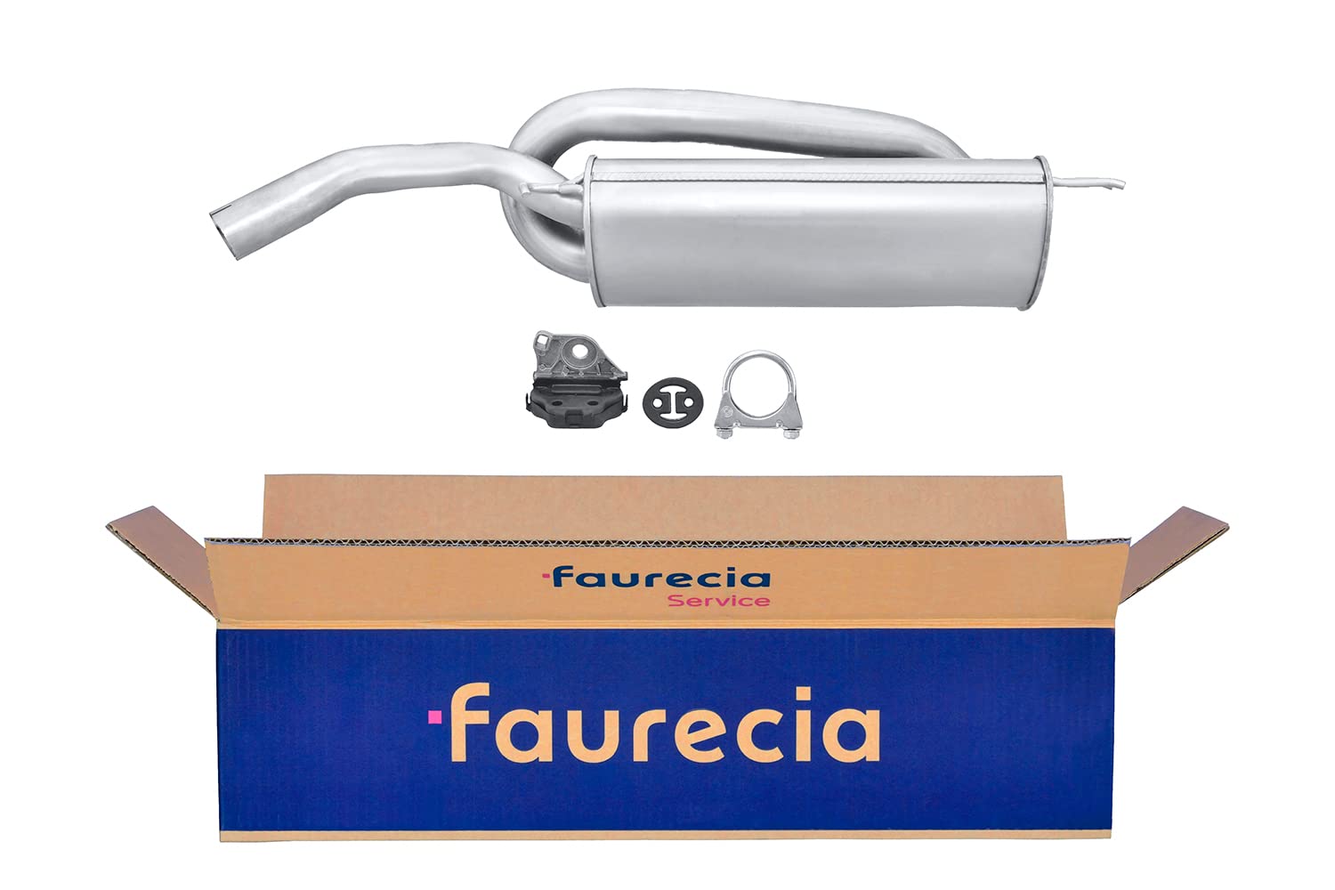 HELLA 8LD 366 029-591 Endschalldämpfer - Easy2Fit® Kit - hinten 