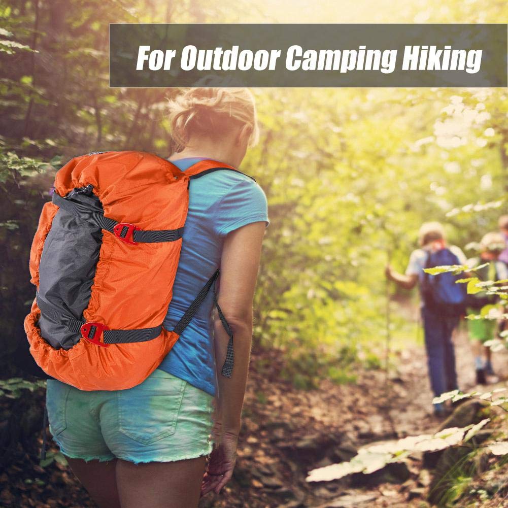 Alomejor Mochila Plegable Bolsas Bolsa para Cuerdas de Escalada Ultraligero Bolsa para Cuerdas para espeleología Montañismo Equipo (Orange)