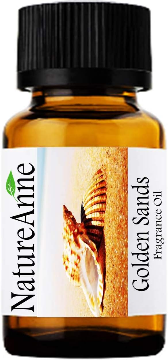 Golden Sands (Type) Premium Grade Fragrance Oil - 10ml - Scented Oil - for Diffuser Oils, Making Soap, Candles, Lotion, Home Scents, Linen Spray, Lotion, Perfume, Beard Oil,
