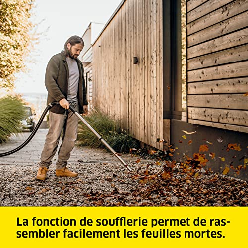 Kärcher Aspirateur Multifonction WD 6 P S V-30/6/22/T, Fonction Soufflerie, Puissance : 1300 W, Cuve : 30 l, Flexible : 2,2 m, avec Prise, Tube et Adaptateur pour Outils, Filtre, Suceur Sol/Fentes - Image 8