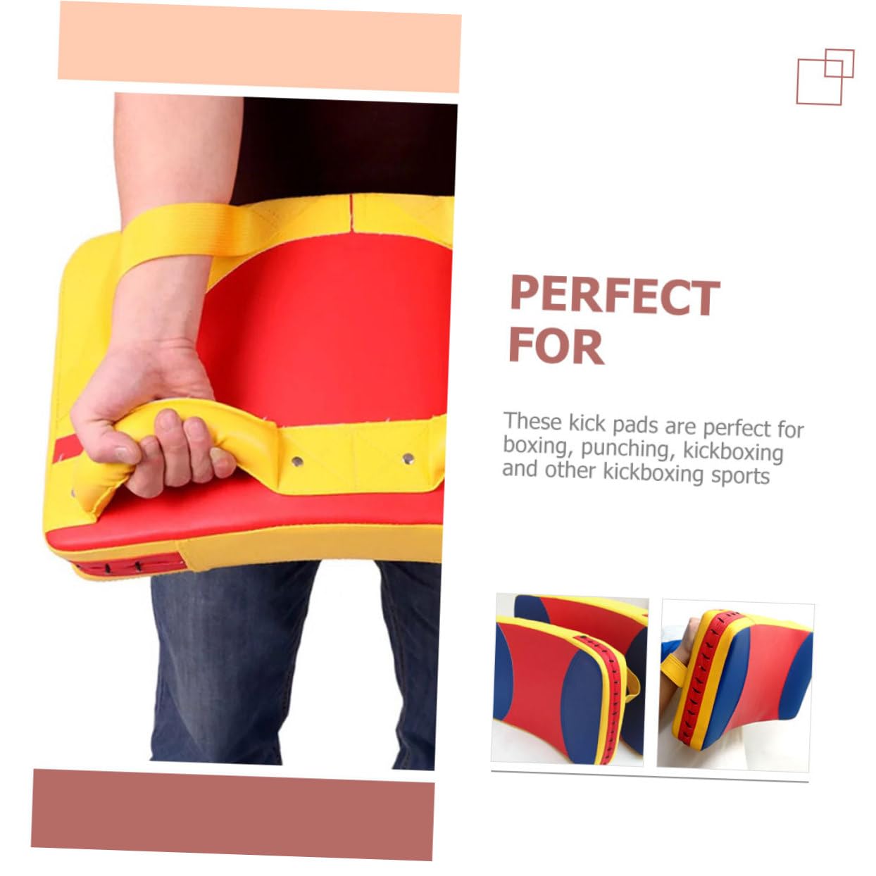Mipcase Scudo da Boxe Curvo Rinforzato con Imbottitura Spessa per Protezione e Assorbimento Urti Pad Kick Taekwondo per Allenamento Karate e MMA Adatto e Adulti