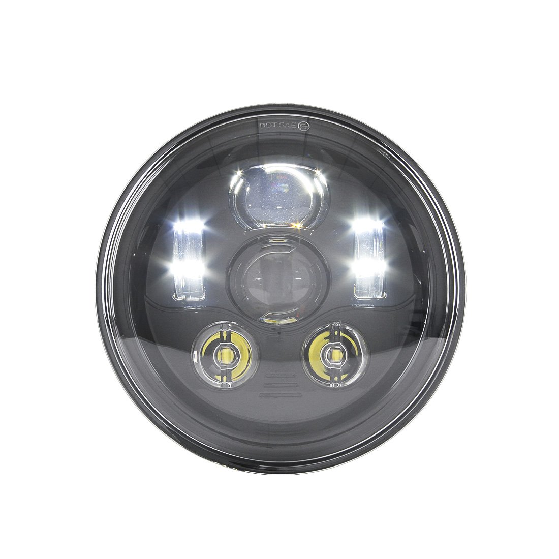 SKUNTUGUANG 7-Zoll LED Scheinwerfer Für Harley Davidson - Mit DRL Blinker