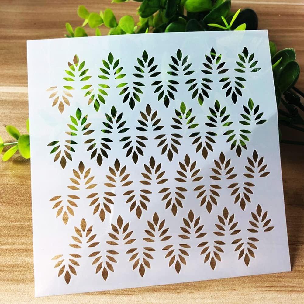 Plantillas De Pintura, Plantillas De Diario, Plantilla De Plantilla De Plantilla De Plantilla, para Diario, Cuaderno, Decoración De álbum, Dibujo Artesanal De Bricolaje, FLO, 9pcs Nature F