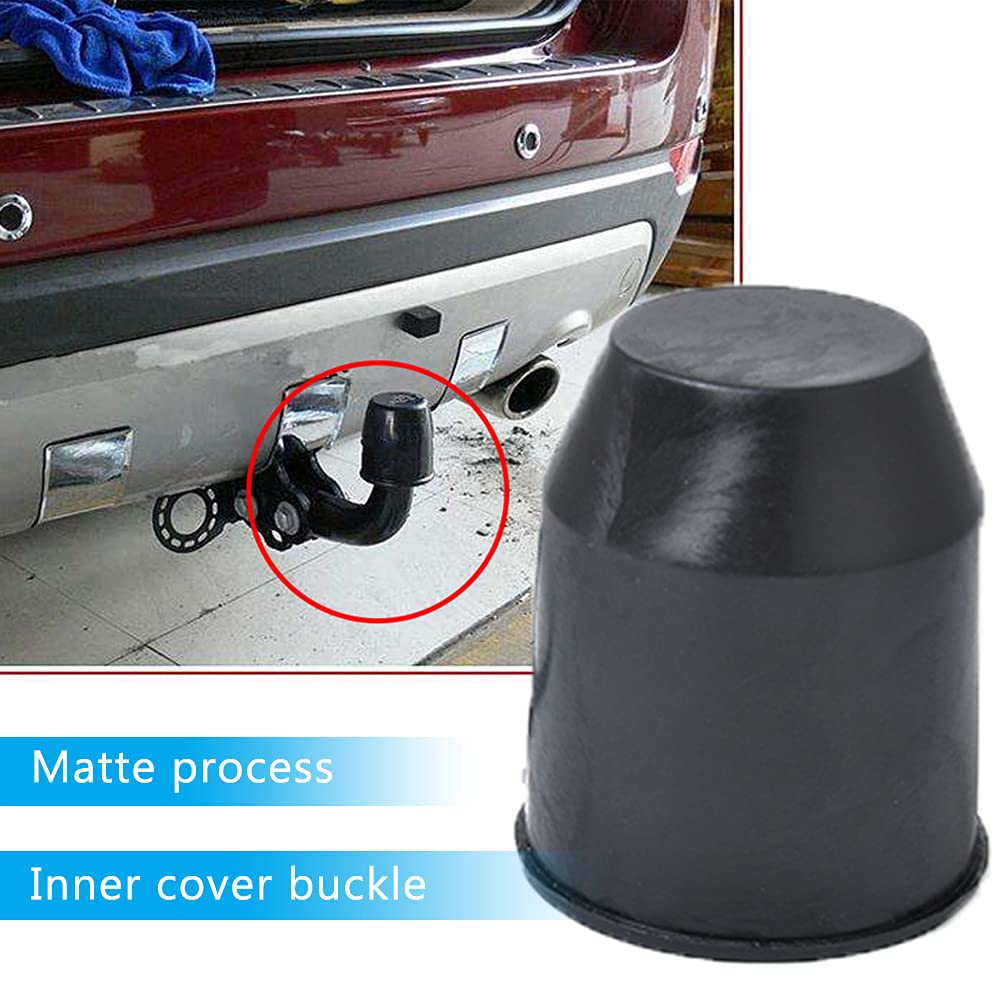 Lot De 3 Cache-poussière NHQZ Pour Boule D'attelage Remorque - Capuchon Plastique Protection Anti-rouille - Pour Camion, 4x4 Couvercle Plastique Anti-rouille