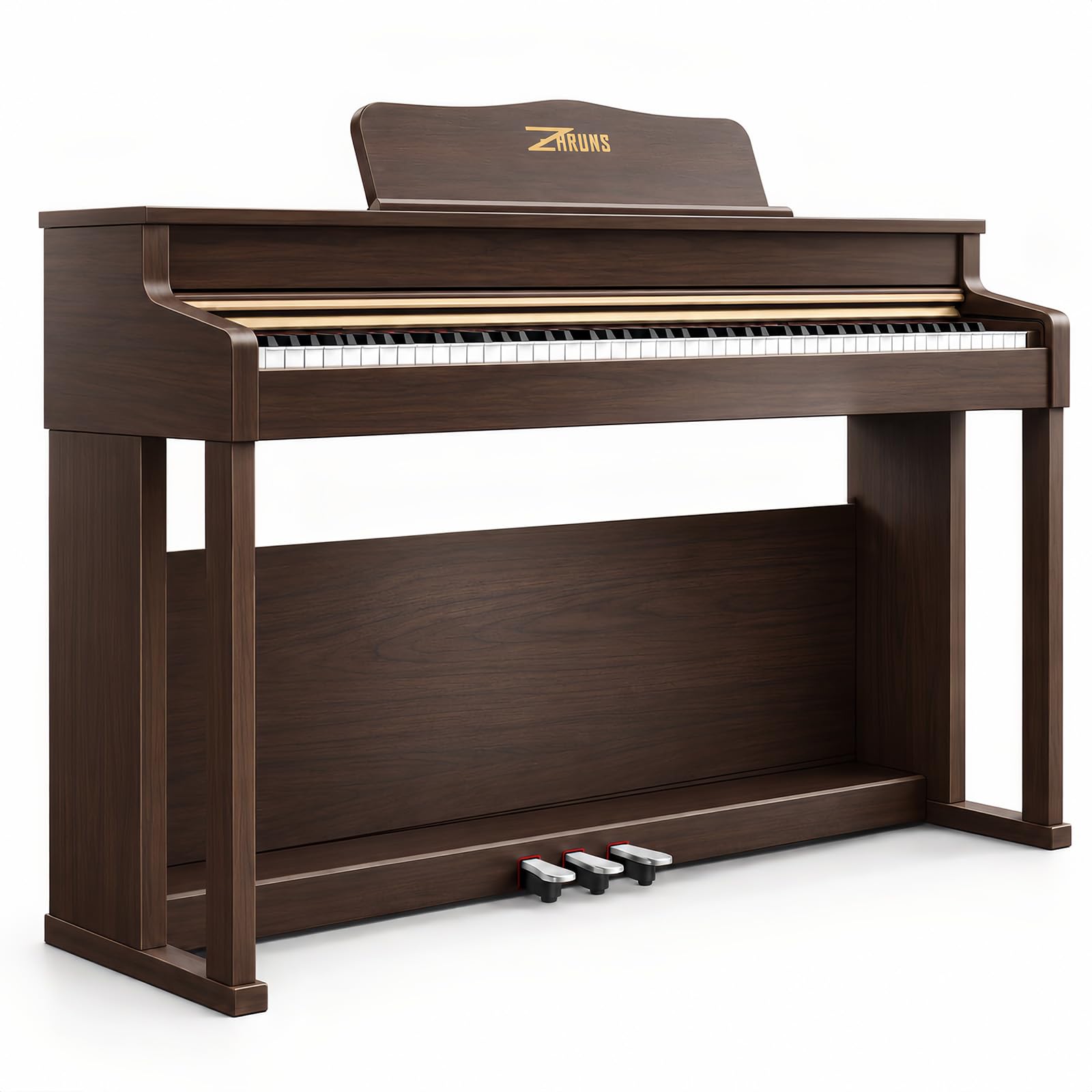 Amazon.com: ZHRUNS Digital Piano, 88 Key Full Weighted Keyboard