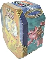 Vista 2 de Pokemon TCG: Fall Battle Heart Tin. Pikachu EX.