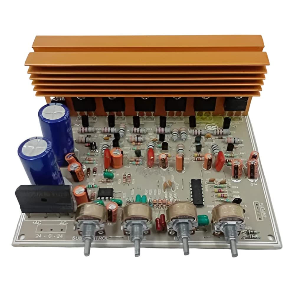 Salcon High Wattage 2.1 ch Amplifier Board, 5200/1943 Transistor Based 300 Watt