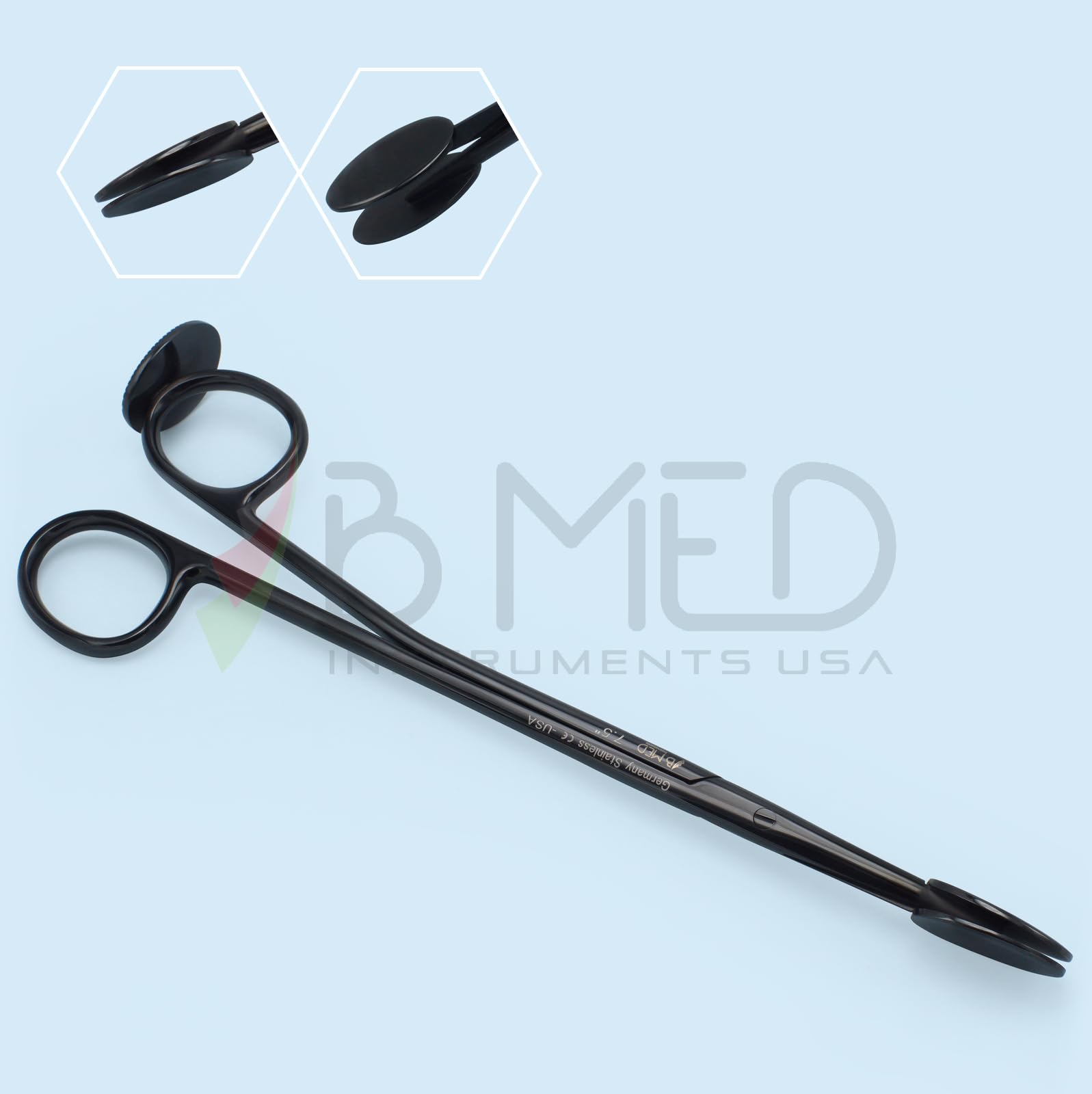 TC Trepsat Facial Flap Dissecting Scissors 25mm Titanium Facelift