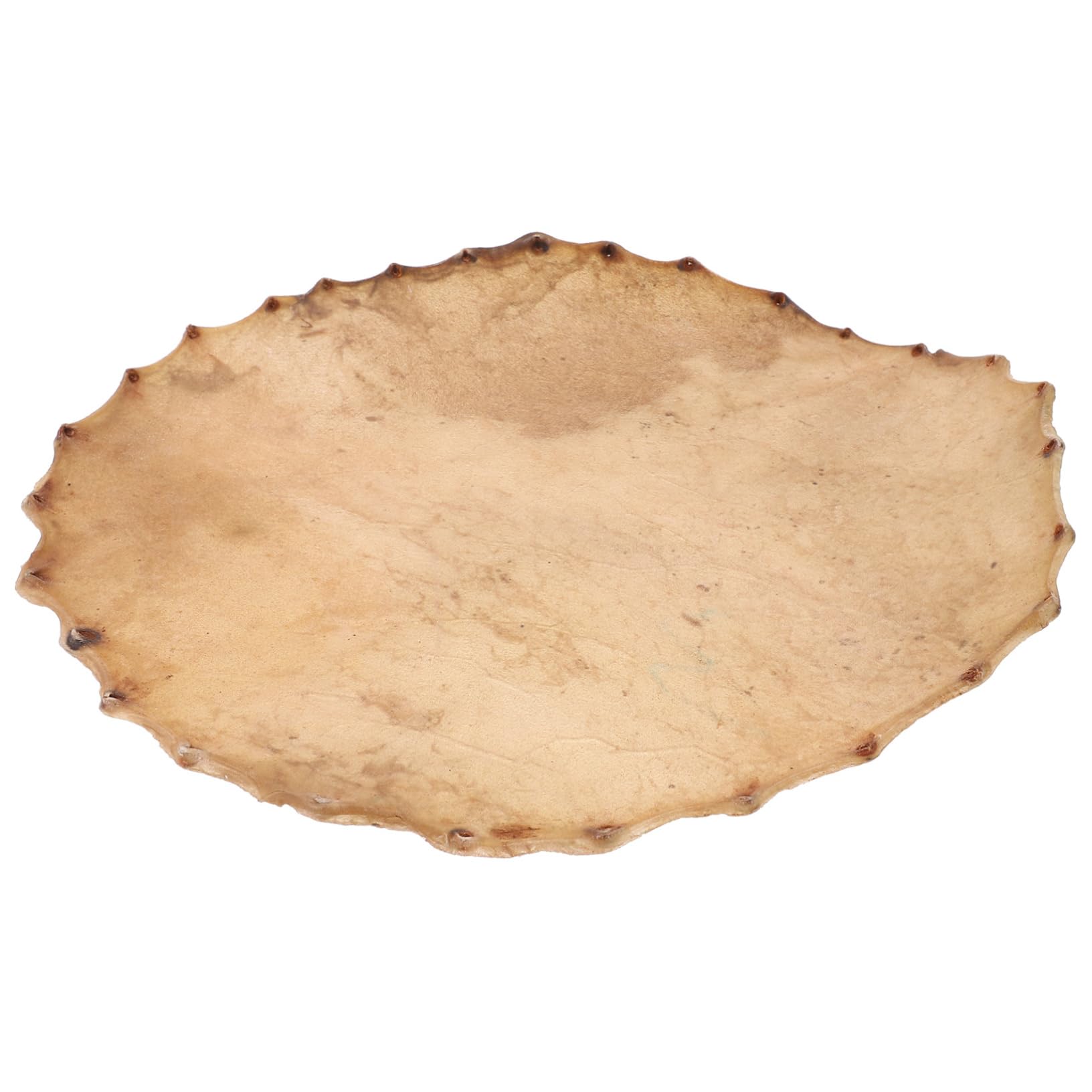 GOOHOCHY Large Cowhide Drum Head Round Drum Skin Durable Percussion Instrument Replacement Workmanship Easy to Use