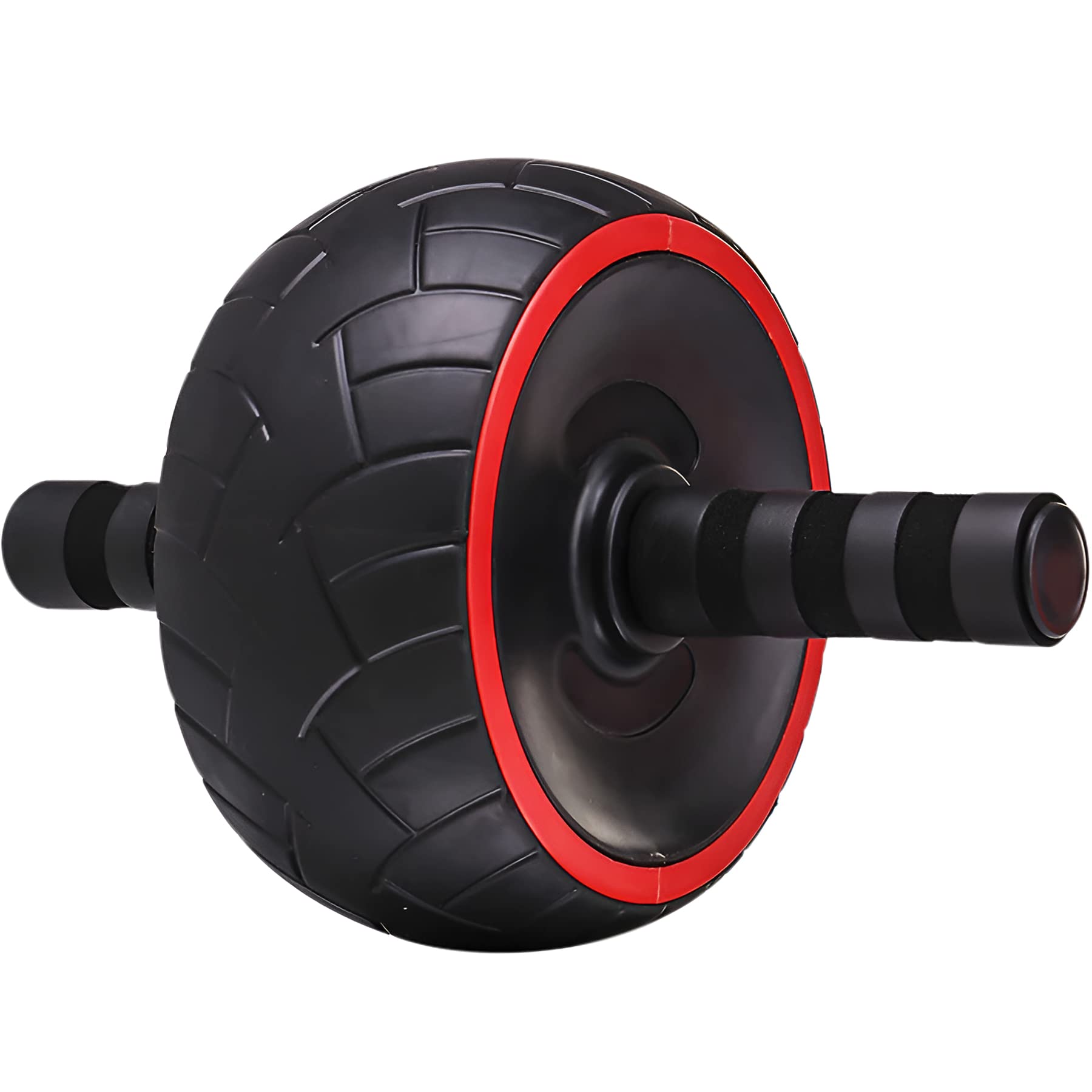 Retoo Rouleau Abdominal AB Wheel - Entraînement Abdos Maison, Poignées Mousse, Roue Solide Pour Homme Et Femme