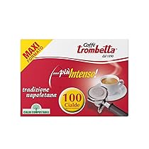 Caffè Trombetta In Cialda ESE, Più Intenso – Confezione da 100 Cialde