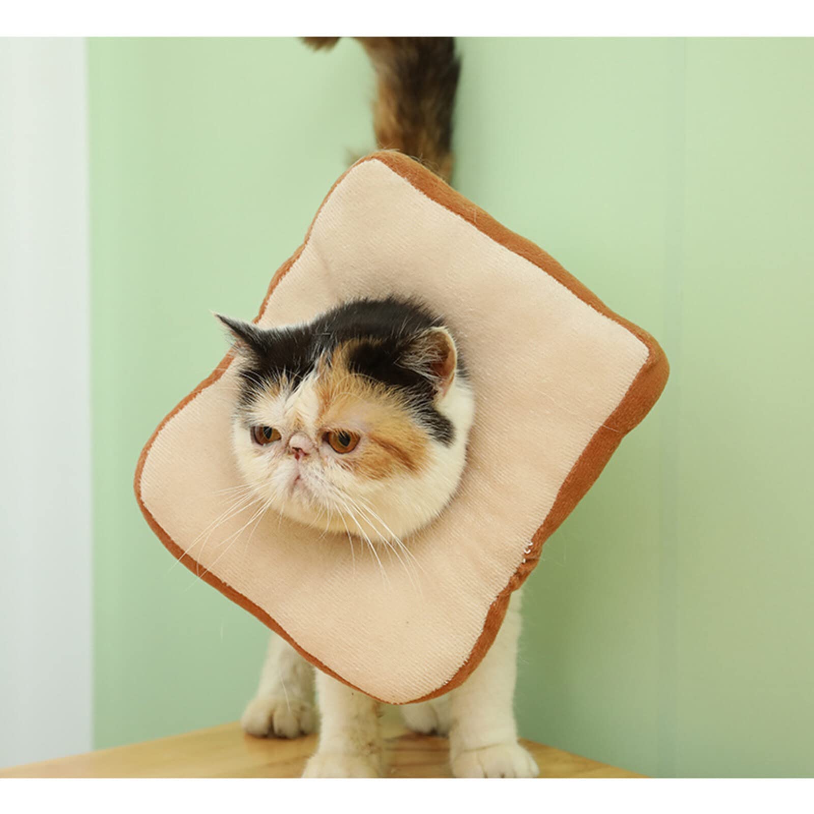 Wasserdichtes Genesungshalsband Für Katzen – Verstellbar, Kegel-Halsband, Einhorn-Muster, Für Halsumfang 15-32 Cm
