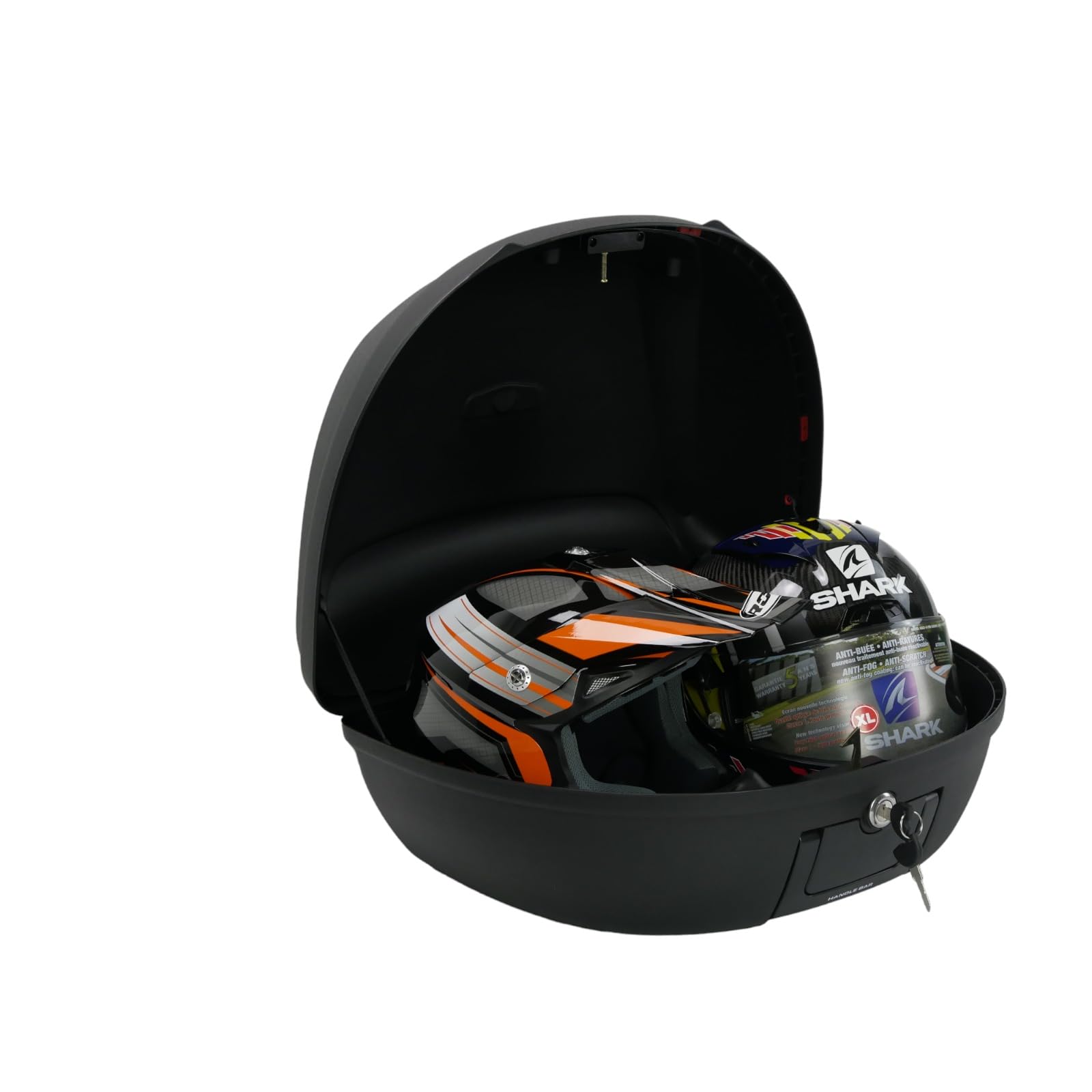 Götz Topcase Motorradkoffer für 2 Helme XXL 52l schwarz