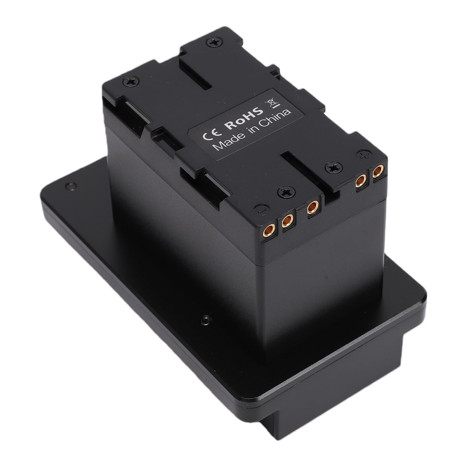 Sxhlseller Placa Adaptadora de Batería de Montaje en V para Conversión de Batería Ficticia Totalmente Decodificada BP U30, Adaptador de Corriente de Placa de Universal con Protección de Chip