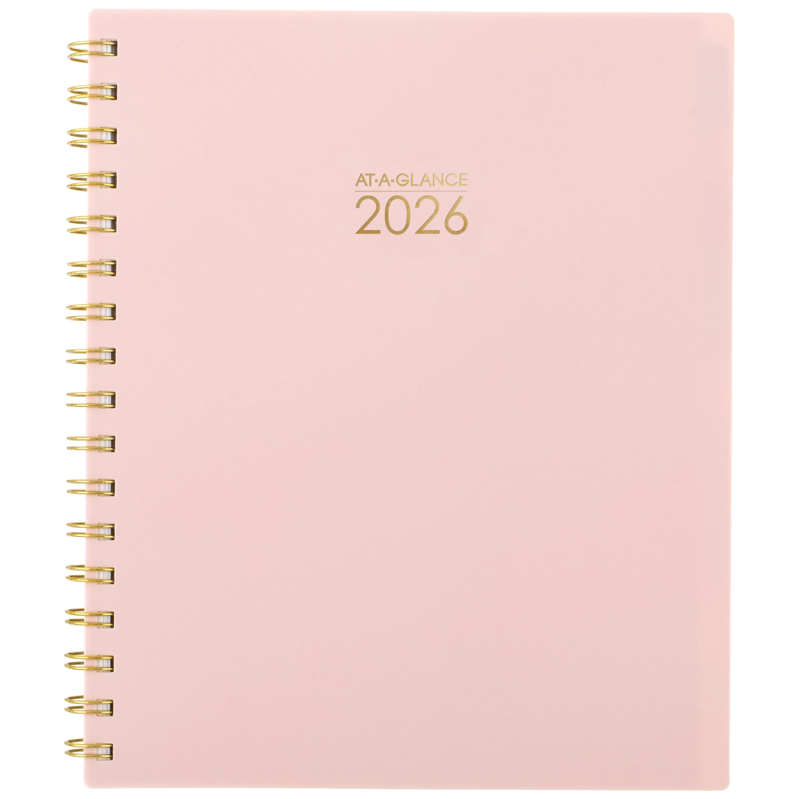 AT-A-GLANCE 2026 Planner, Weekly & Monthly, 7" x 8.75", Medium, Harmony, Sunset Coral (1099-805-27-26)
