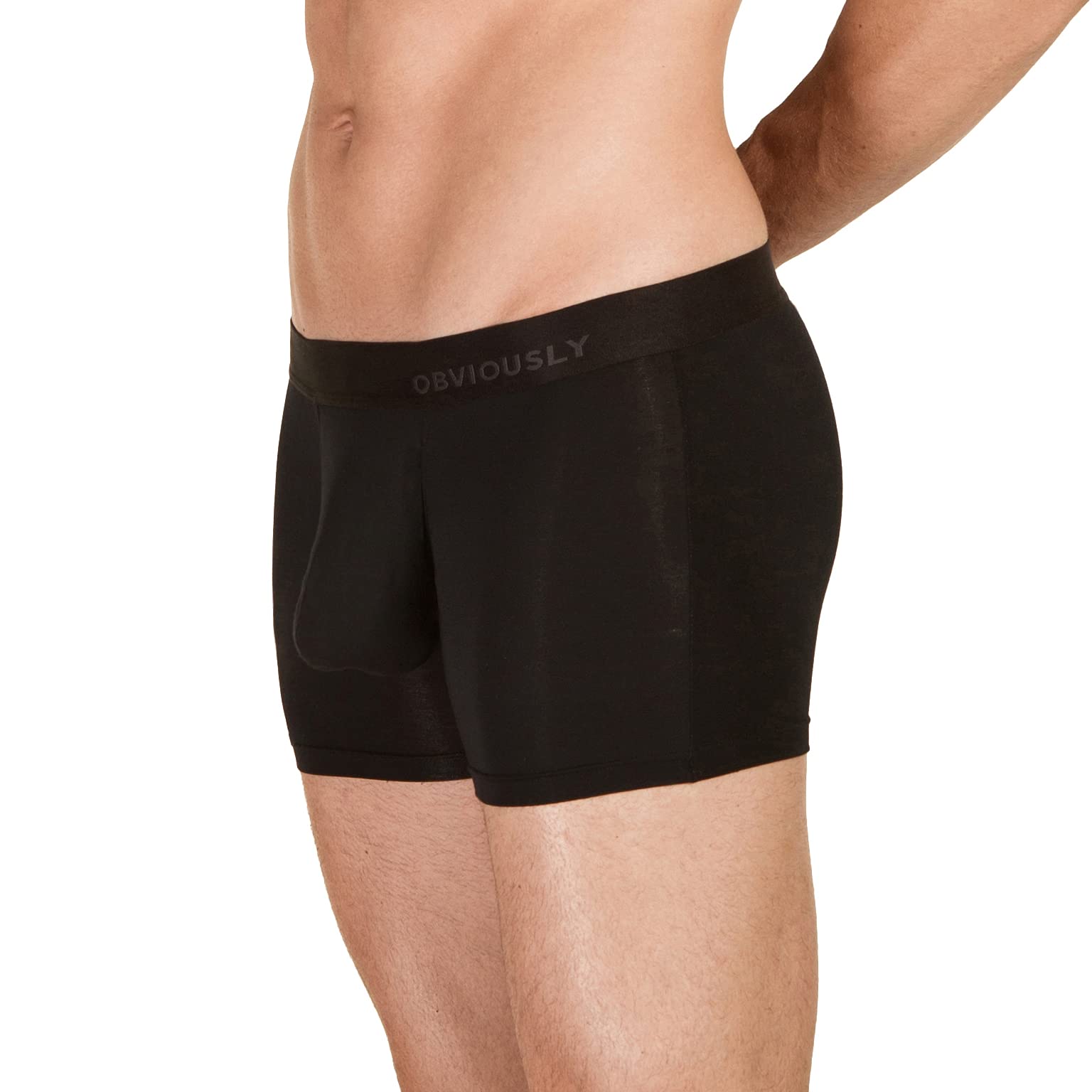 PrimeMan - Boxer Brief 3 inch Leg - Black - Medium