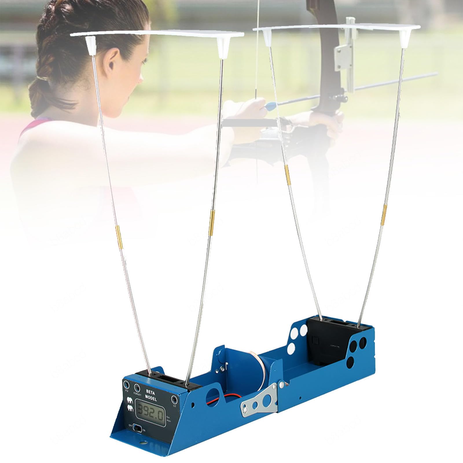 Probador portátil de velocidad de disparo, cronógrafo de precisión balística con pantalla LCD, mide 30 a 7000 FPS, ideal para tiro con arco, bádminton y tenis