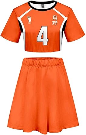 Amazon Com Haocoyee Haikyuu Karasuno High School Uniform Jersey Volleyball Cosplay Costume Skirt Shorts For Women Girls Clothing Amazon Com Haocoyee Haikyuu Karasuno High School Uniform Jersey Volleyball Cosplay Costume Skirt Shorts For Women Girls Clothing