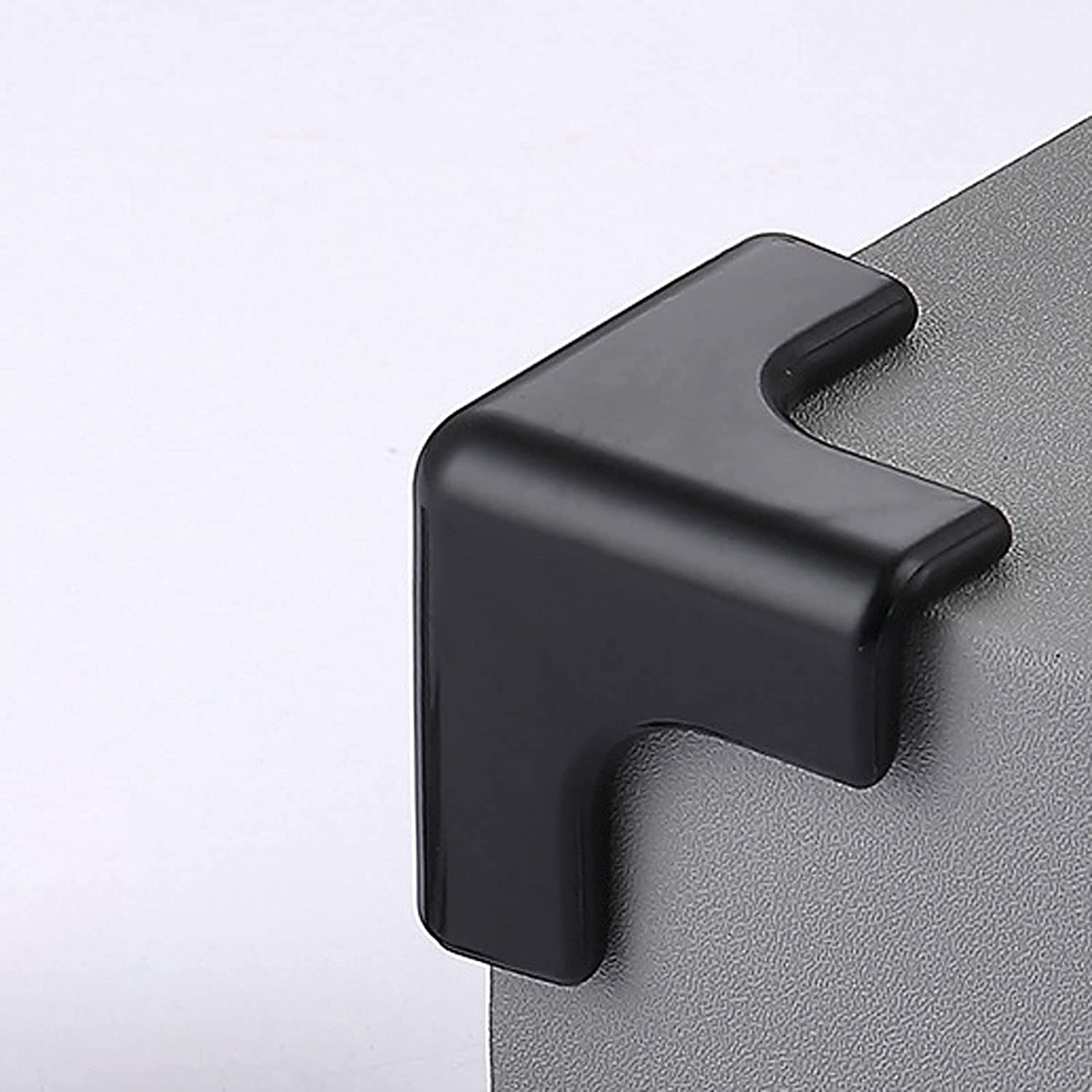 dfEDRd Safety Corner Guards, 12 PCS Corner Guards,Baby Proofing Corners,Safety Protectors(Three dimensional Plane Black)