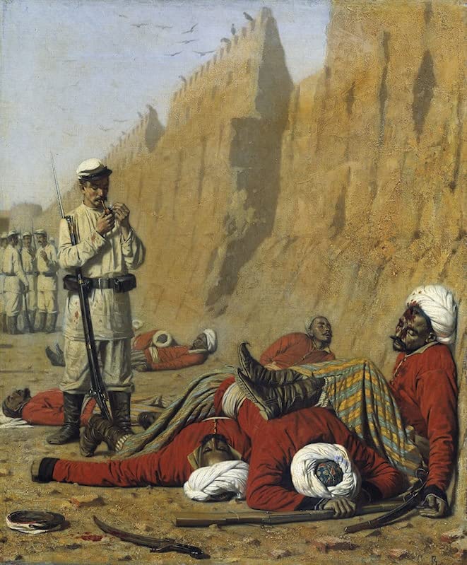 Peinture sur Toile Il Vinto Vasily Vereshcagin Décoration Murale